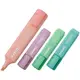 Маркер Highlighter 2537-A, 1-5 мм клиноп, набор 4х пастель