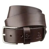 Ремень мужской гладкий GRANDE PELLE 11264 Коричневый