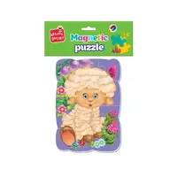 Магнітні пазли Малюк зможе "Овечка" Vladi toys VT3301-02 А5, Укр