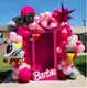 Набор воздушных шаров "Barbie", украшение для дня рождения девочки
