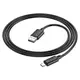 USB Кабель HOCO X88 USB - MicroUSB для телефона, ноутбука, пк 1М Черный