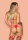 Giftella комплект красный Obsessive (S/M)