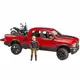 Автомодель Bruder Внедорожник Dodge RAM 2500 с мотоциклом и фигуркой 1:16 (02502)