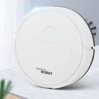 Робот пылесос мини RESTEQ белый, 400mah, 3,7v. Беспроводной компактный пылесос
