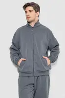 Спортивный костюм мужской на флисе, цвет серый, 244R981-LH
