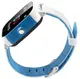 Детские смарт-часы Lemfo DF50 Ellipse Aqua с GPS трекером Бело-голубой
