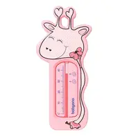 Термометр для воды "Жирафик" розовый BabyOno  Польша
