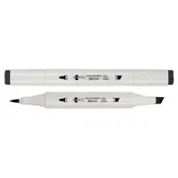 Маркер двусторонний акварельный Santi sketch SM-80 391110 темный хаки
