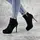 Ботильоны женские Fashion Dice 2250 39 размер 25 см Черный