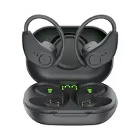 Бездротові Bluetooth-навушники Bluedio S6 V2 із зарядним чохлом Чорний