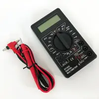 Мультиметр цифровой тестер Digital DT-832 со звуковым звонком, тестер напряжения цифровой