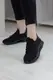 Кроссовки женские Fashion Ymilie 2661 37 размер 24 см Черный