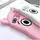Силиконовый чехол для iPhone SE 2022/2020/8/7 - 3D Hippo (Бегемот), Розовый