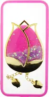 Чохол-накладка TOTO TPU Case Decorative Stones iPhone X Rose Flower Pink