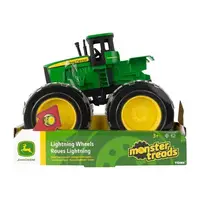 Іграшковий трактор John Deere Kids Monster Treads з великими світними колесами 46434