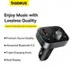 Адаптер автомобильный Baseus S-09 Pro Series Car FM Transmitter |BT5.3, PD/QC, 18W/2.4A|