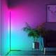 Угловая LED RGB Bluetooth лампа торшер с сенсорным пультом и управление приложением Corner Light