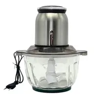 Стеклянный измельчитель Hoffmans HM-8843 • 2 л 1200Вт универсальный кухонный чоппер