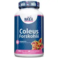 Натуральная добавка Haya Labs Coleus Forskohlii 400 mg 60 вегакапсул