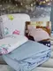 Guky полуторная фланелевая постель. Cotton collection Турция