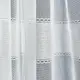 Ткань тюль набивной мешковина Вария V-08 молоко