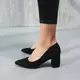 Туфли женские Fashion Gantry 3737 40 размер 25,5 см Черный