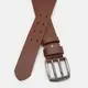 Мужской кожаный ремень Borsa Leather 115v1fx117-l.brown