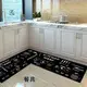 Кухонные коврики 2 пр. 50*80+50*150 см Homytex Черные