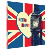 Картина на холсте With love 50х50 см (H5050_LV048)