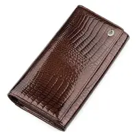 Кошелек женский ST Leather 18424 S6001A из натуральной кожи Коричневый