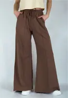 Женские брюки-палаццо со стрелкой Vivioji BRW 26-1 р.XXL Бежевый (14298)