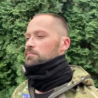 Бафф тактичний флісовий зимовий Туреччина 8687 чорний