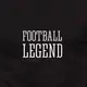 Футболка "Football legend" мужская, Черный, XXL, английский