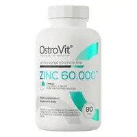 Витамины и минералы OstroVit Zinc 60.000, 90 таблеток