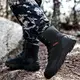 Ботинки тактические Lesko 6676 Outdoor Black р.46 износостойкие тренировочные демисезонные taktical