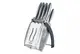 Набор ножей на подставке Vinzer Razor VZ-50112 9 предметов