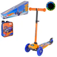 Дитячий самокат "Hot Wheels" Bambi LS2212 з рюкзачком 17х20 см