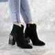 Ботильоны женские Fashion Sampson 2400 40 размер 25,5 см Черный
