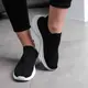 Кроссовки женские Fashion Oreo 3554 40 размер 25,5 см Черный