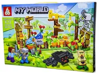 Конструктор Minecraft "Лесная База", 345 деталей. Multicolor (1106272822)