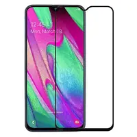 Защитное стекло Lion для Samsung Galaxy A40 3D Perfect Protection Full Glue, Black
