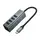 Переходник HOCO 4-in-1 converter (Type-C to USB3.0*4) HB1C |0.2m, 5Gbps|
