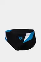Плавки-слепые для парней Arena SWIM BRIEFS PANEL черный белый голубой Дет 128см