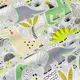 Подростковое постельное белье с простыней на резинке DINO WORLD CS1