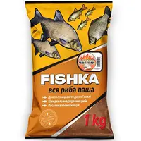 Прикормка Фішка Карась Вогняний Часник 1кг