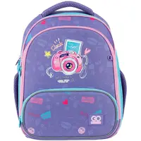 Рюкзак шкільний каркасний GoPack Education Say Cheese GO24-597M-4 12.5 л