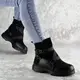 Ботинки женские зимние Fashion Lana 2317 41 размер 26 см Черный