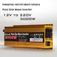 Инвертор с чистой синусоидой Chantower 1500/3000W 12-220V DC-AC 50Hz