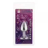 Анальна пробка обважніла Silver Diamond, S