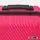 Чемодан маленький 4 колеса Ricco Grande T1ABS600fuchsia-M